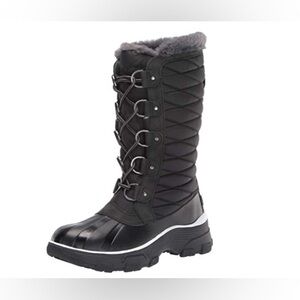 Women Jambu LORINA Tall Winter Boots Vegan Leather Waterproof Boots